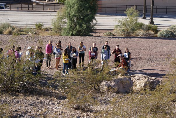 Calcrete at Tempe Butte